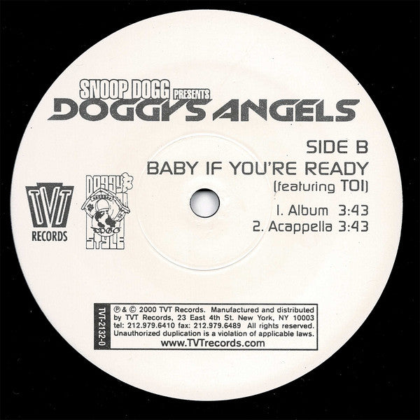 Doggy's Angels : Baby If You're Ready (12", Single)