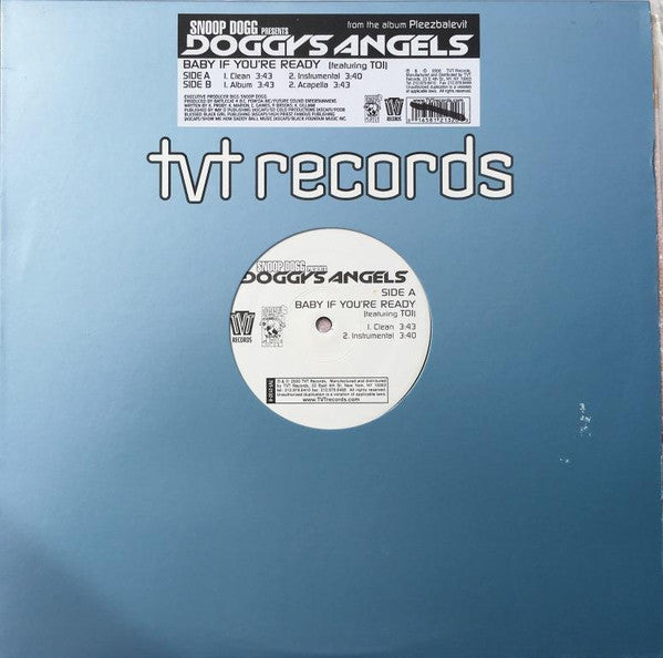 Doggy's Angels : Baby If You're Ready (12", Single)