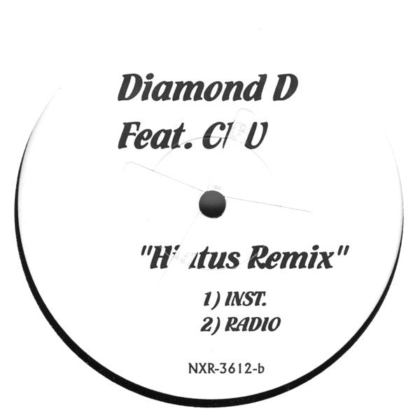 Diamond D : Hiatus (Remix) (12", Single)