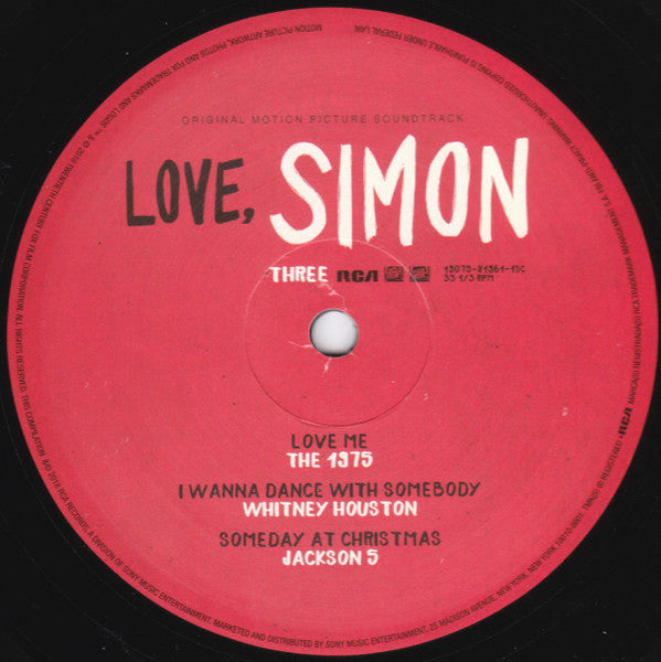 Various : Love, Simon (Original Motion Picture Soundtrack) (2xLP, Comp)