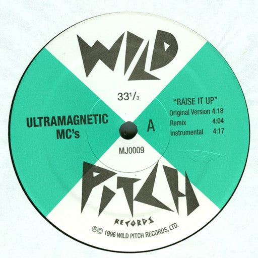 Ultramagnetic MC's : Raise It Up (12", RE)