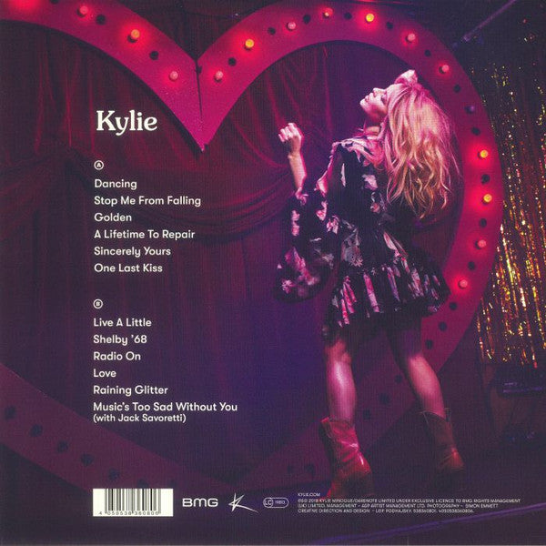 Kylie Minogue : Golden (LP, Album, Gat)