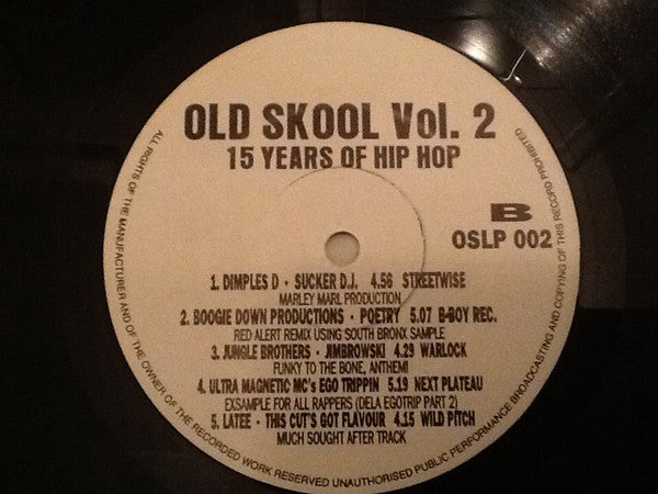 Various : Old Skool Vol. 2 (12", Comp, Unofficial)