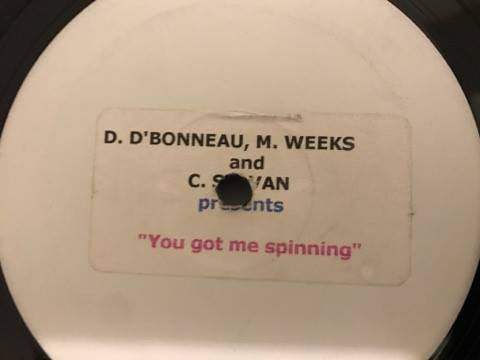 Michelle Weeks / Darryl D'Bonneau / Carole Sylvan : You Got Me Spinning (12", S/Sided, Promo, W/Lbl)