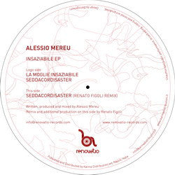 Alessio Mereu : Insaziabile EP (12", EP)
