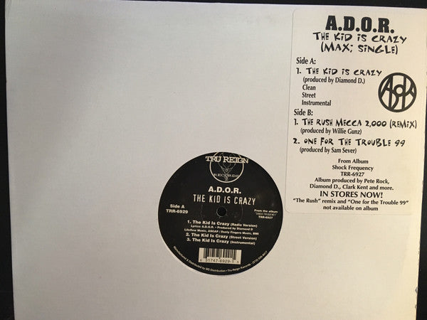 A.D.O.R. : The Kid Is Crazy (12", Maxi)
