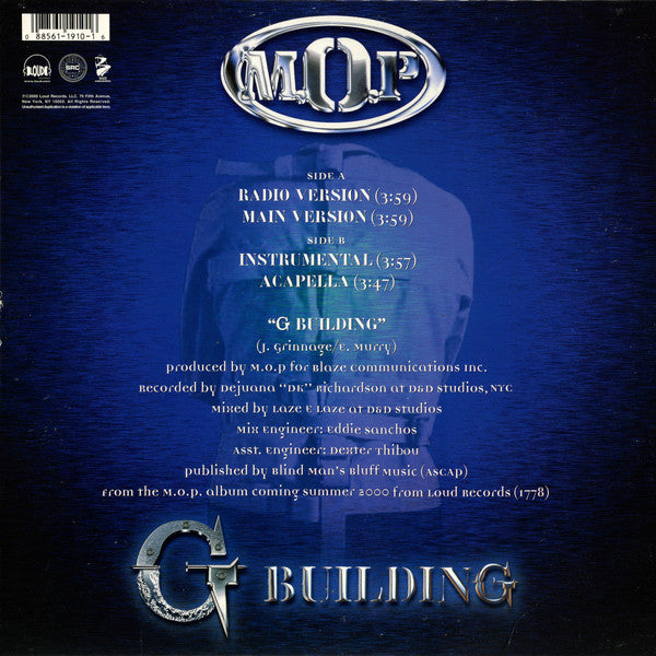 M.O.P. : G Building (12")