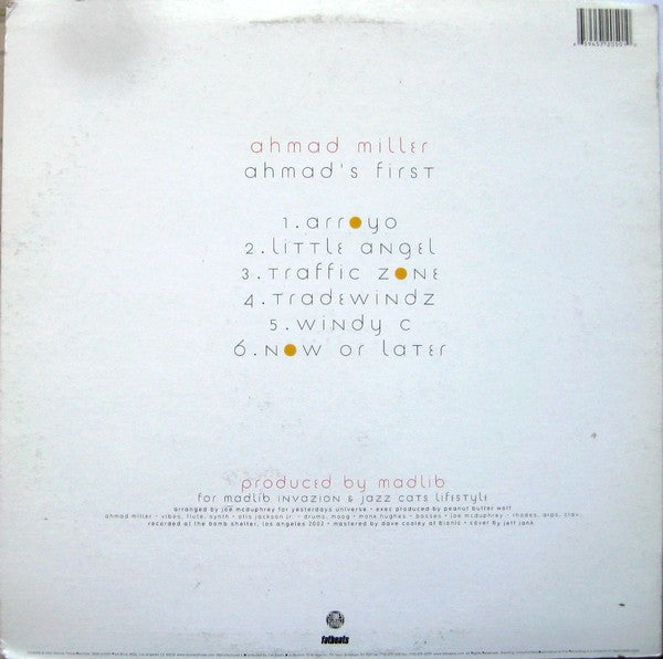 未開封Ahmad Miller / Say Ah! 12inch