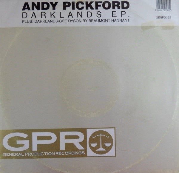 Andy Pickford : Darklands EP. (12", EP)
