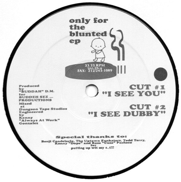 Danny Morales : Only For The Blunted EP (12", EP)