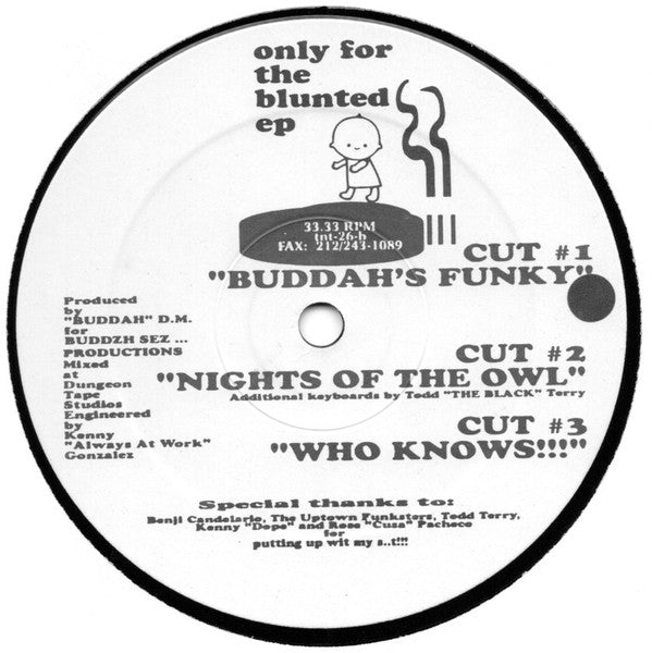 Danny Morales : Only For The Blunted EP (12", EP)