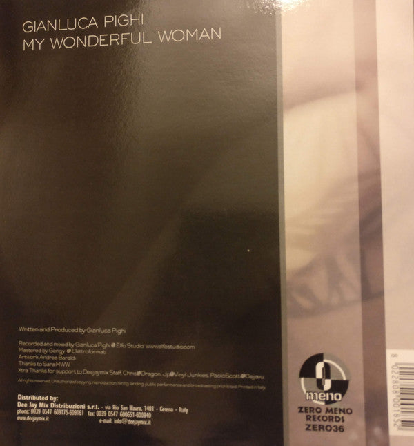 Gianluca Pighi : My Wonderful Woman (12")