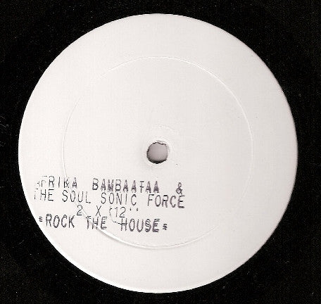 Afrika Bambaataa & Soulsonic Force : Rock The House (2x12", EP, W/Lbl, Pur)
