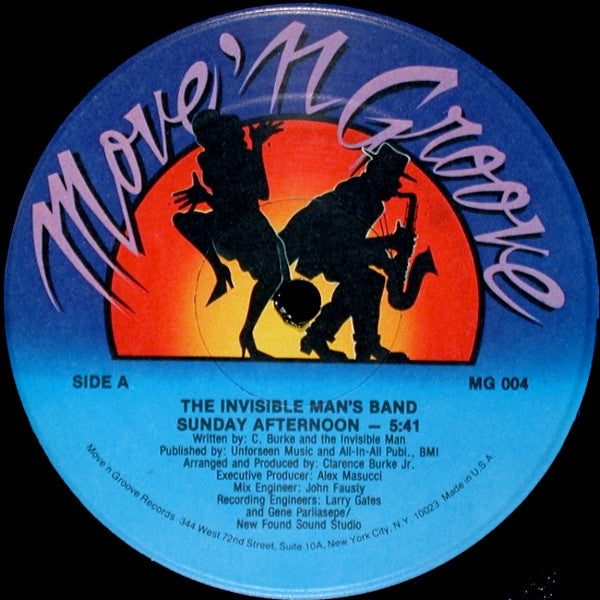 Invisible Man's Band : Sunday Afternoon (12")