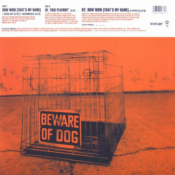 Lil' Bow Wow : Bow Wow (That's My Name) (12")