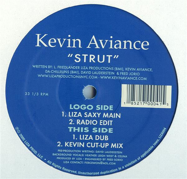 Kevin Aviance : Strut (12")