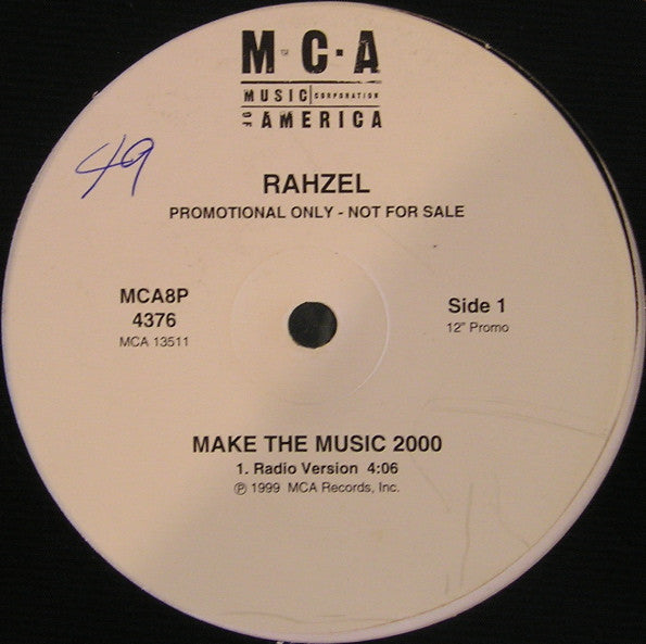 Rahzel : Make The Music 2000 (12", Promo)