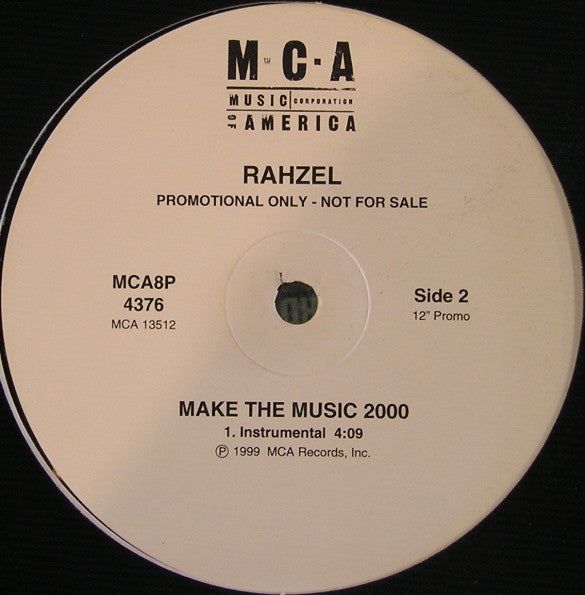 Rahzel : Make The Music 2000 (12", Promo)