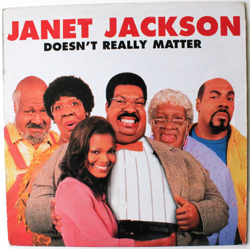 Janet Jackson : Doesn't Really Matter (12")