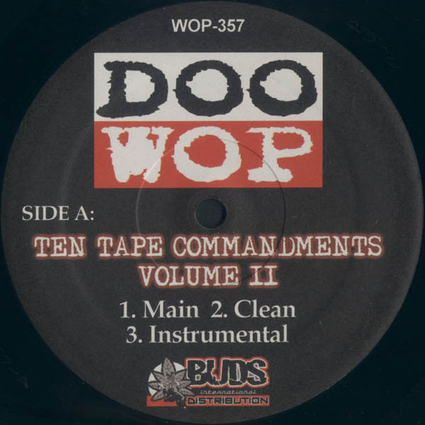 Doo Wop : Ten Tape Commandments Volume II / Doo Wop Presents Philly's Finest (12")