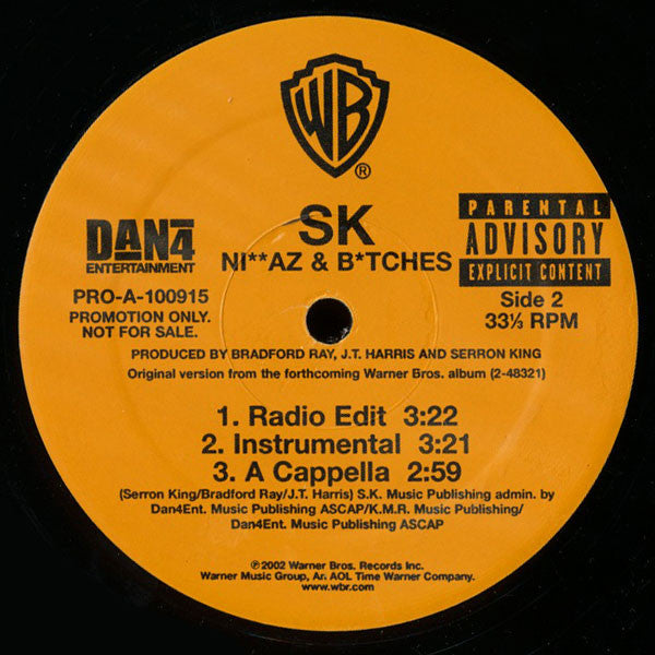 SK : Holla Back (12", Promo)