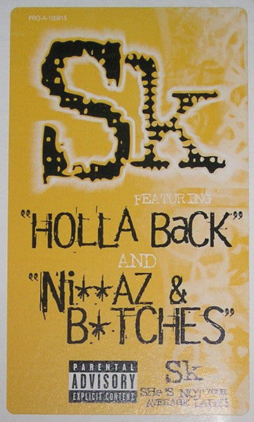 SK : Holla Back (12", Promo)