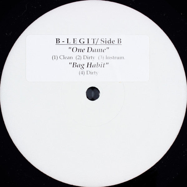 B-Legit : So International (12", W/Lbl)