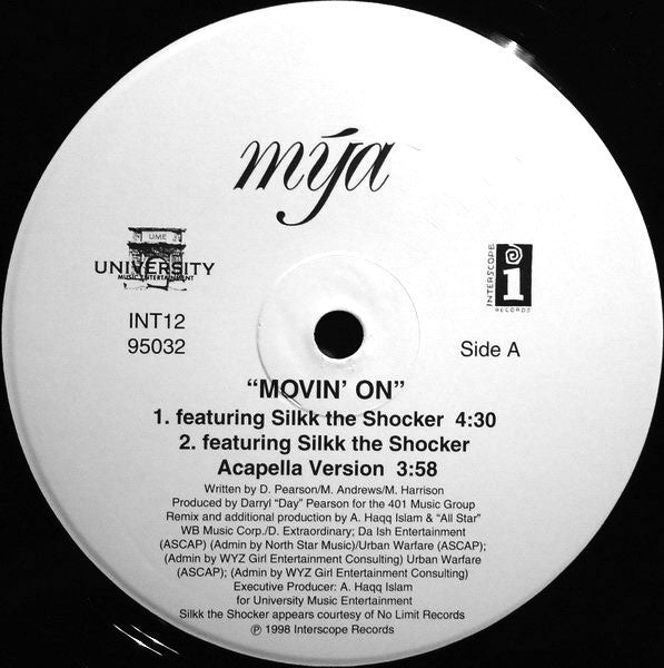 Mya : Movin' On (12")