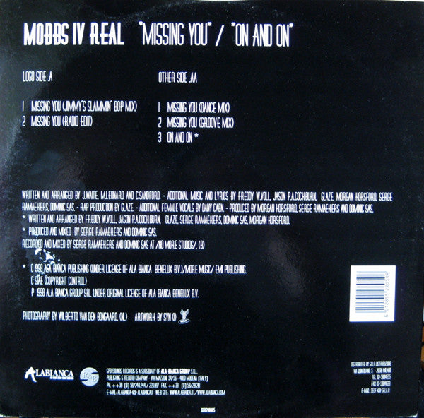 Mobbs IV Real : Missing You (12")