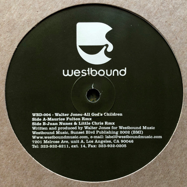 Walter Jones : All God's Children (12")