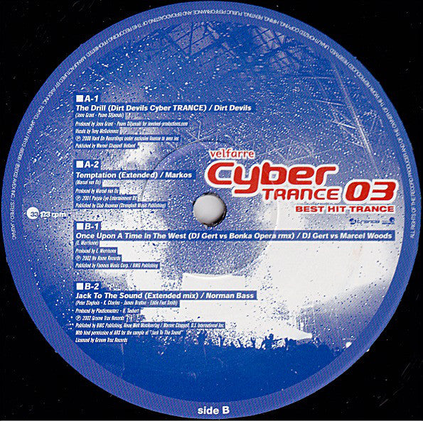 Various : Velfarre Cyber Trance 03 (12")