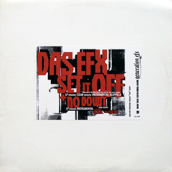 Das EFX : Set It Off (12", Promo)