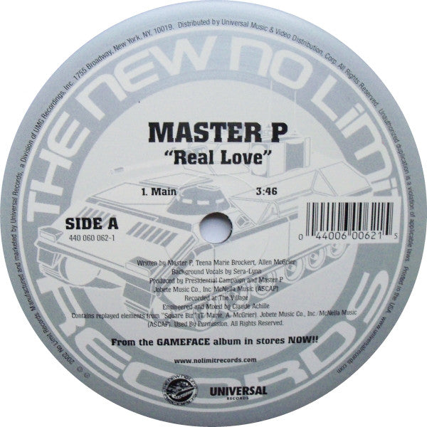 Master P : Real Love (12")