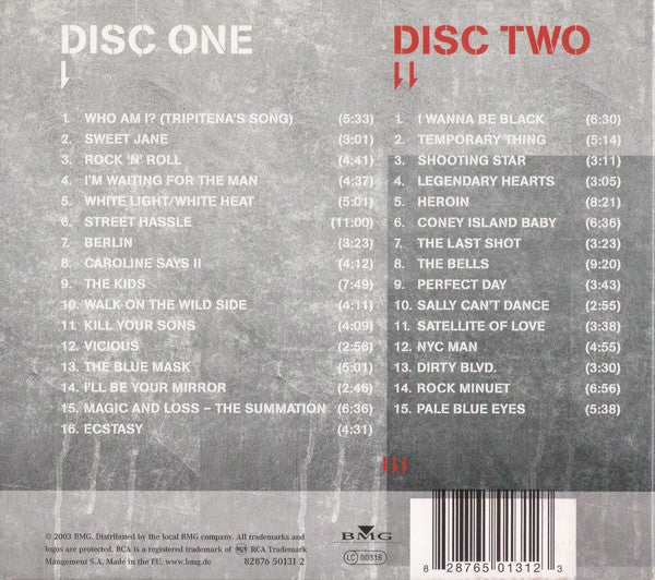 Lou Reed : NYC Man (2xCD, Comp, RM, Dig)