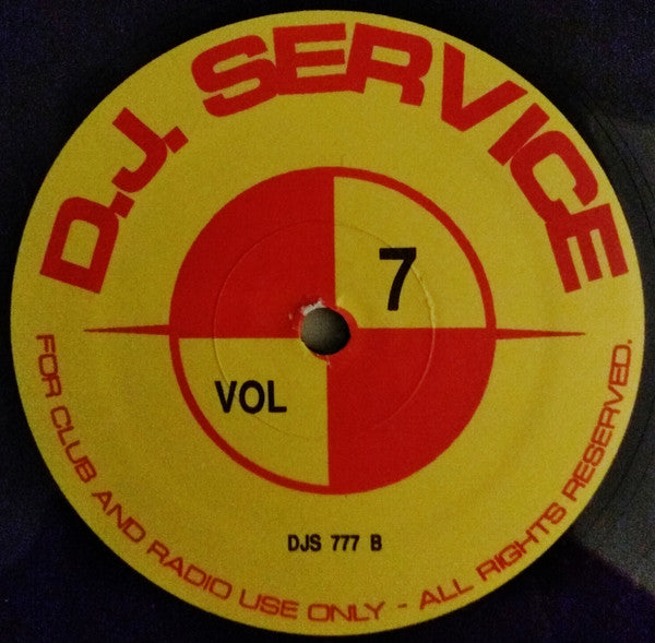 Various : D.J. Service Vol. 7 (12", EP, Unofficial)