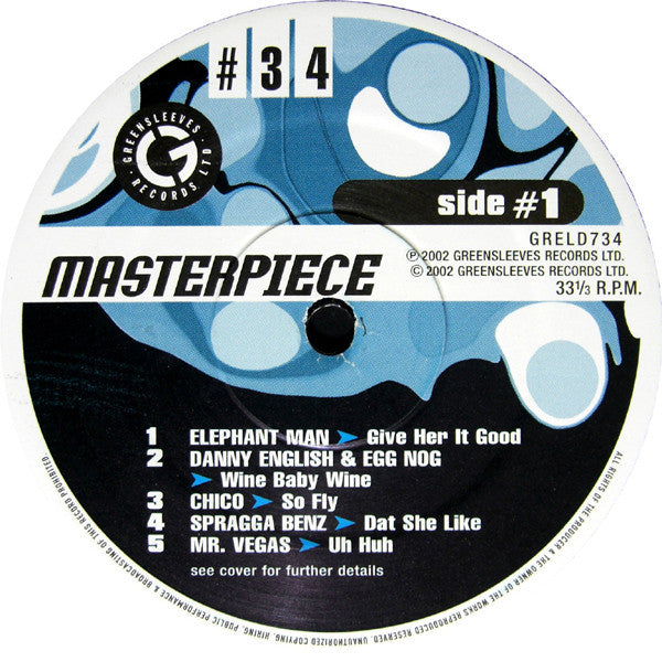Various : Masterpiece (2xLP, Comp)