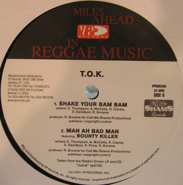 T.O.K. : Chi Chi Man (12")