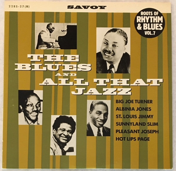 Various : The Blues And All That Jazz (LP, Comp, Mono)