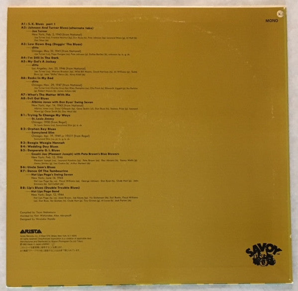 Various : The Blues And All That Jazz (LP, Comp, Mono)