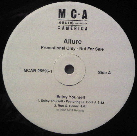 Allure (3) : Enjoy Yourself (Remixes) (2x12", Promo)
