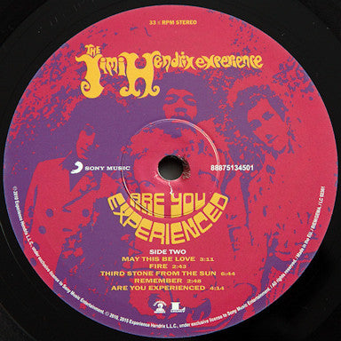 The Jimi Hendrix Experience : Are You Experienced (2xLP, Album, RE, RM, RP, 180)