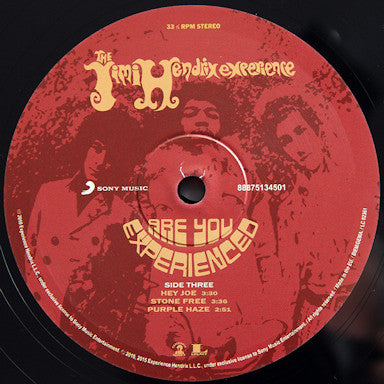 The Jimi Hendrix Experience : Are You Experienced (2xLP, Album, RE, RM, RP, 180)