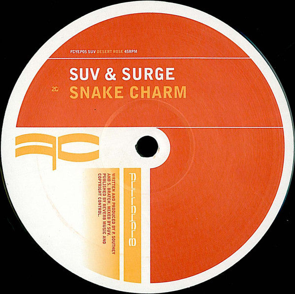 Suv : Desert Rose (2x12", EP)