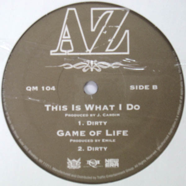 AZ : Sit 'Em Back Slow / This Is What I Do / Game Of Life (12")