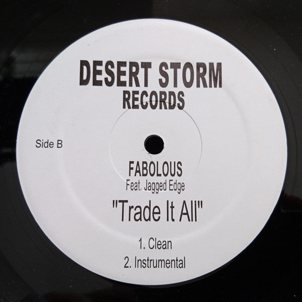 Fabolous : Trade It All (12", Ltd, TP)