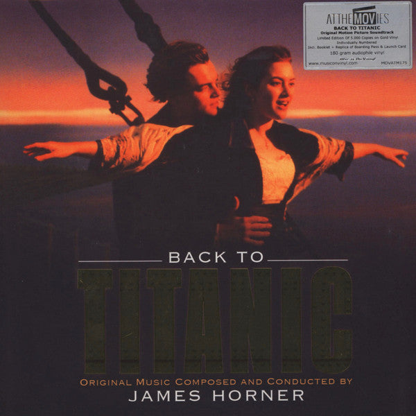 James Horner : Back To Titanic (Music From The Motion Picture) (2xLP, Dlx, Ltd, 180)