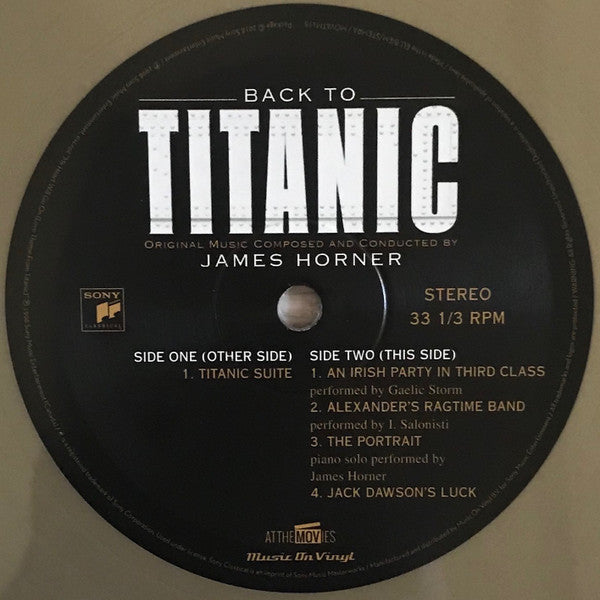 James Horner : Back To Titanic (Music From The Motion Picture) (2xLP, Dlx, Ltd, 180)