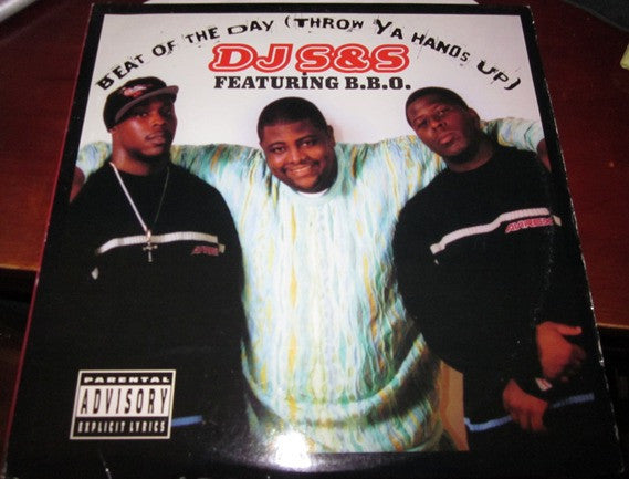DJ S&S : Beat Of The Day (Throw Ya Hands Up) (12")