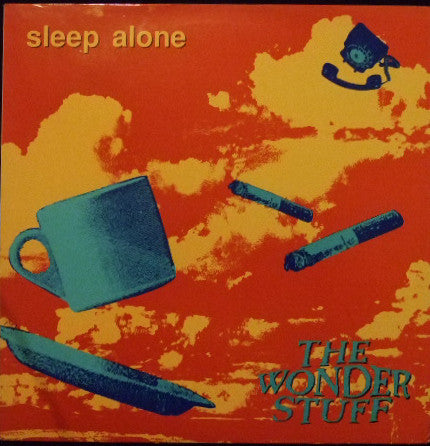 The Wonder Stuff : Sleep Alone (12", Single)