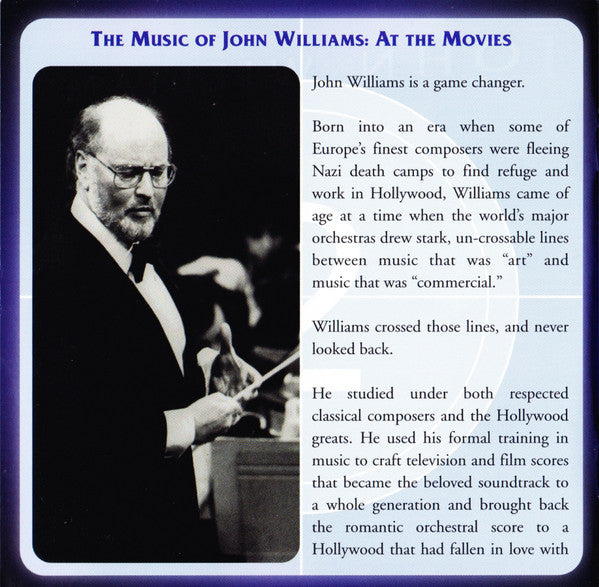 Dallas Wind Symphony, John Williams (4) : John Williams At The Movies (SACD, Hybrid, Multichannel, Album)
